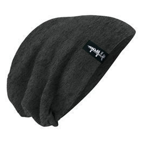 The Slouch Beanie - Charcoal
